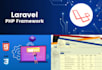 create backend web application on laravel