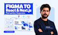 figma to react js, next js website, pixel perfect responsive