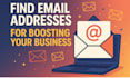 find emails ,leads, and data for your business