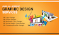 do professional graphic designing ,flyer design, visitor card