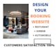 design  wordpress airbnb hotel booking website, hotel, vacation website