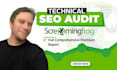 scan your website using screaming frog SEO spider and deliver reports