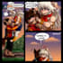 draw a stylized comic page with human or furry characters