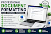 professionally format word documents