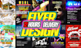 design flyer, event flyer, instagram post, facebook ads