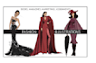 draw fashion or editorial illustration sketch in procreate