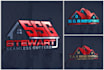 create real estate, property, construction logo design