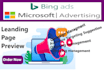 setup bing ads , and optimization PPC campaign, as well as  audience targeting