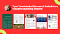 design a market research report