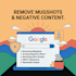 help remove mugshot,negative news,unwanted article links legally from google