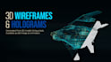create 3d wireframes and holograms