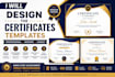 design professional certificate templates