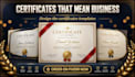 design the certificates templates