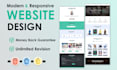 be your front end website designer using html css bootstrap
