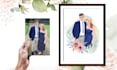 do custom portrait illustration personal couple or familly