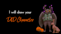 draw your dnd character