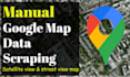 do manual research on google maps