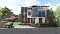 design 3d architectural rendering by revit