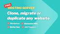 clone, copy, duplicate website within 24 hours using elementor pro