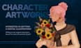 digitally draw you, your ocs, or fanart for you