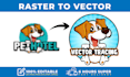 do vector tracing your any graphics