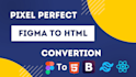convert figma to HTML sketch xd to HTML PSD to HTML CSS responsive, tailwind css