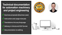 create technical documentation for automation machinery and project engineering