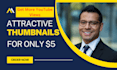 design an outstanding youtube thumbnail within 24 hours