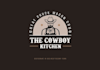 create a beautiful cowboy kitchen logo design