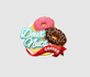 design wonderful donuts logo with express delivery