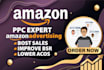 be amazon PPC ads campaign and PPC management expert amazon PPC sponsored ads