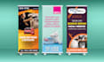 design roll up banner, outdoor banner or retractable banner