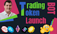 create and pump meme coin on bsc four meme, solana tax token