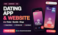 build dating website app like tinder bumble hinge with video call live stream