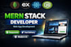 be your mern stack developer for web app development