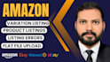 do amazon product listings variations, parent child expert, fix listing errors