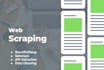 create custom web scraping python program