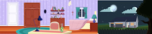 create vector backgrounds for animation