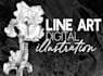 draw a line art illustration