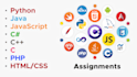 solve python java js programming problems and tasks quickly