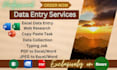 excel data entry, web research, copy paste, data collection