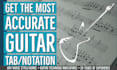get the most accurate guitar transcription in PDF, guitar pro or video