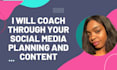 coach you through your social media planning and content