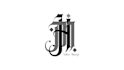design an initial gothic monogram logo for your brand