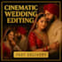 edit cinematic wedding, pre wedding video editing indian sikh hindu
