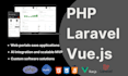 develop PHP, laravel, and vuejs website and web applications