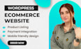 create an ecommerce store and integrate a payment system