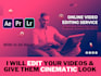 do cash cow editing for youtube cinematic and professionally