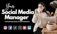 be your social media marketing manager