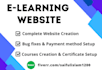 create wordpress lms or elearning site with learndash, tutor lms, or eduma